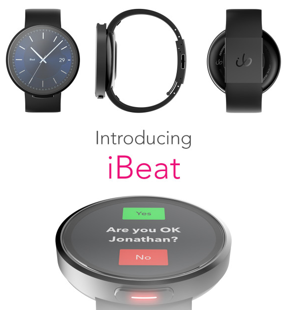 iBeat Life Smartwatch - Övervakar din puls oavbrutet