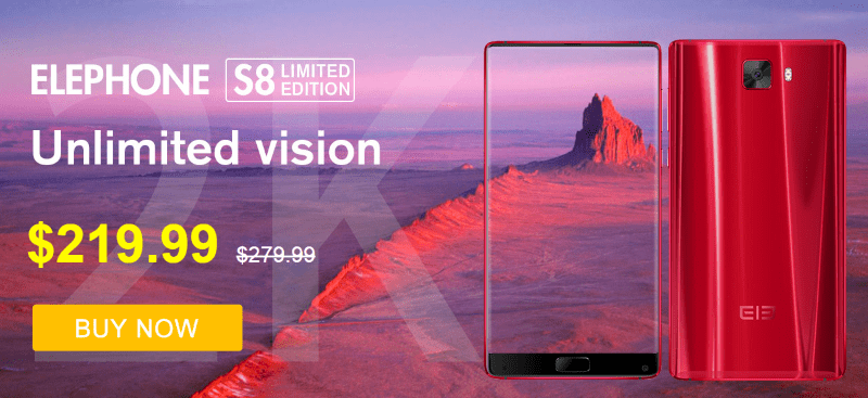 Elephone S8 Limited Edition Till salu på Gearbest.com