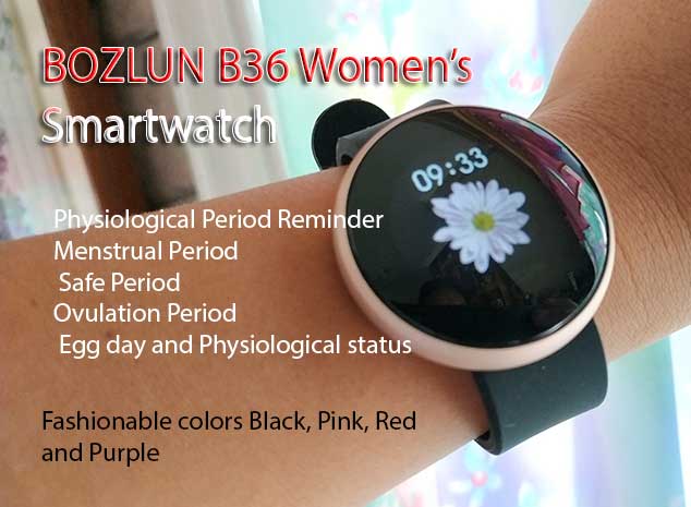 Bozlun B36 Lady Smartwatch djupgående recension