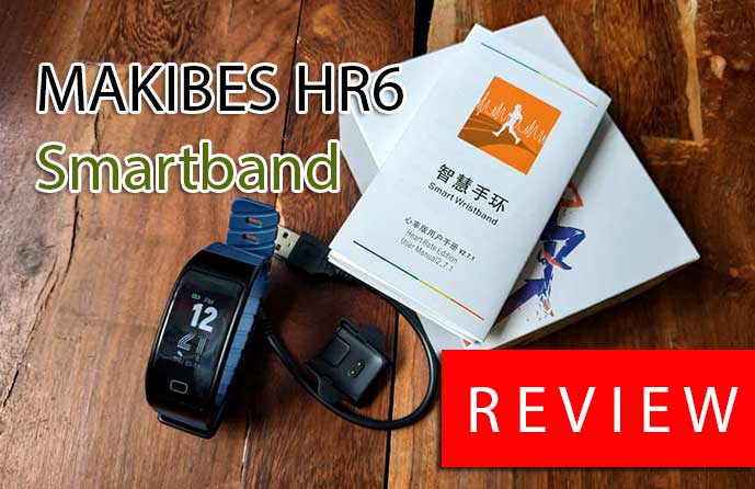 Makibes HR6 djupgående granskning av Smartband