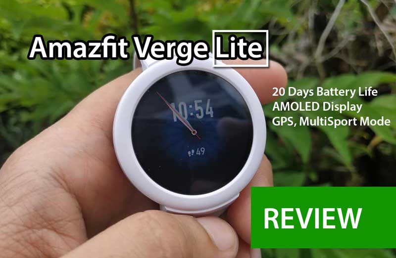 [Recension] Amazfit Verge Lite - Budget Smartwatch för fitnessälskare