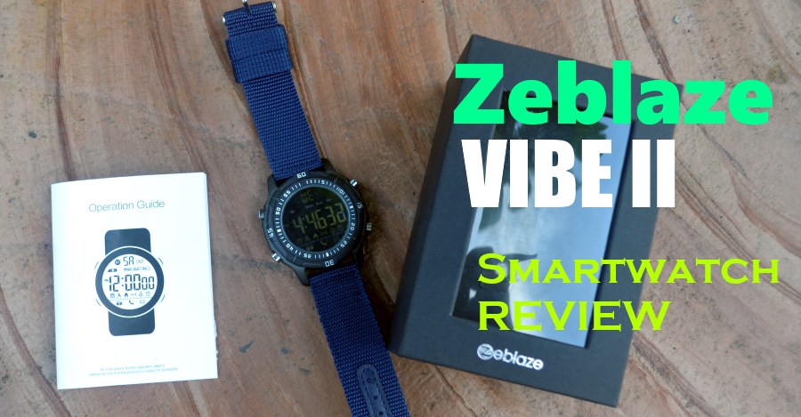 [Review] Zeblaze Vibe II - Prisvärd Smartwatch med 540 dagars batteritid
