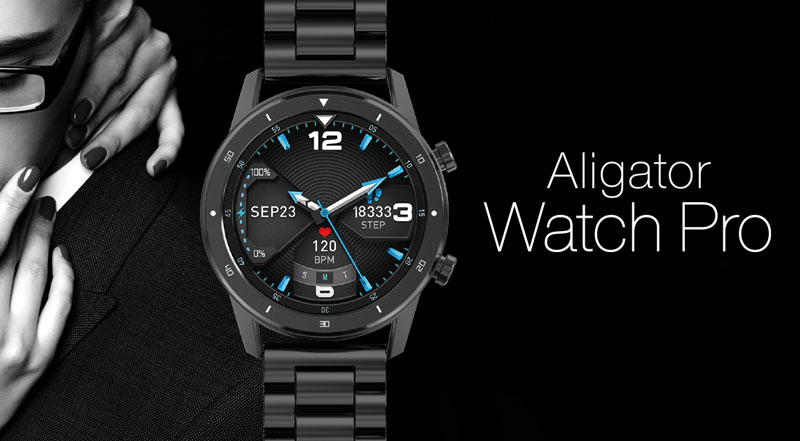 Aligator Watch Pro - Elegant, elegant smart klocka