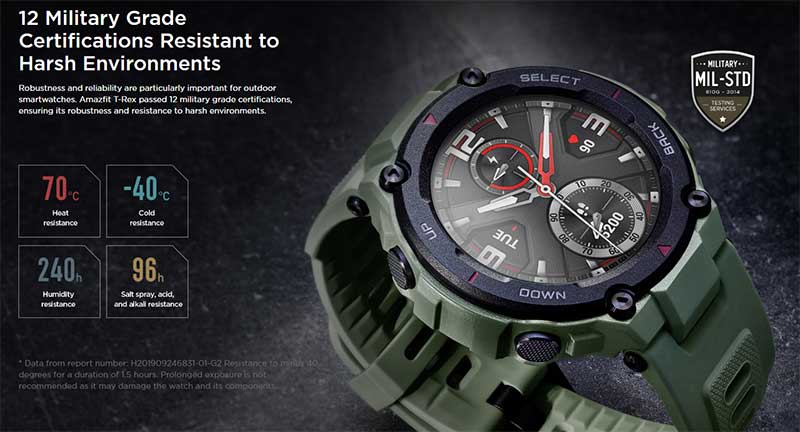 Amazfit T-Rex Smartwatch - Det är verkligen robust!