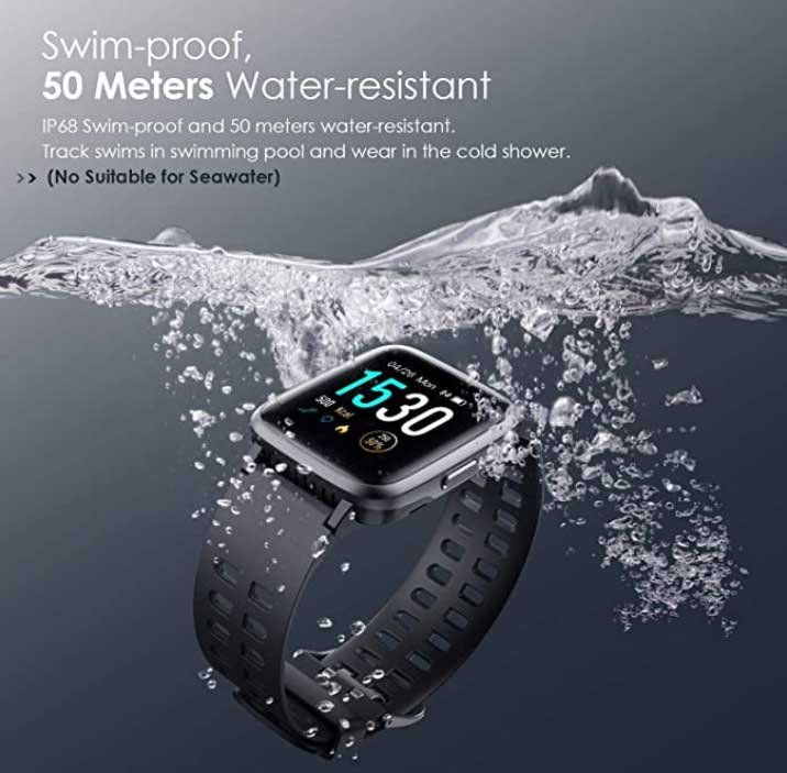 Arbily-Smartwatch-vattentät