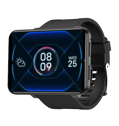 DM100 Smartwatch - Utrustad med samtal och text, granskning av funktioner