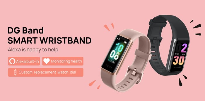 Doogee DG Band - En fitnessspårare med inbyggd Alexa