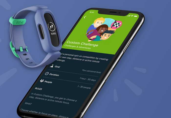 Fitbit Ace 3 Fitness Tracker - Lätt, trendig, packad med funktioner för barn