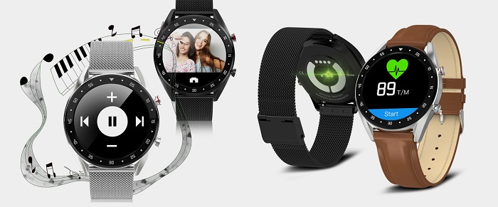 GX Smartwatch - Granskning av funktioner, en sportig trendig smartwatch