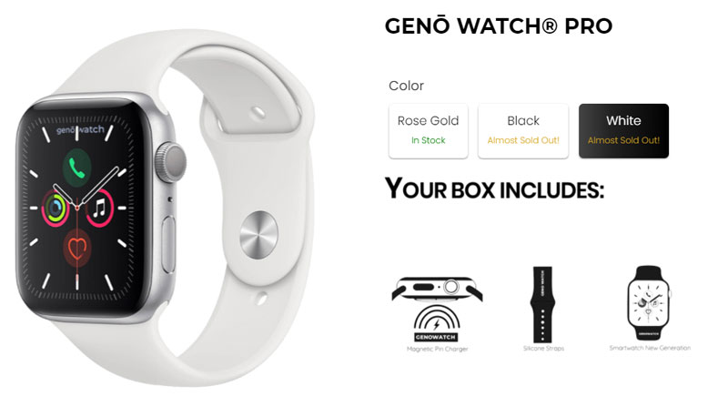 Geno Watch Pro Smartwatch - Funktioner och specifikationer, vad tycker du?