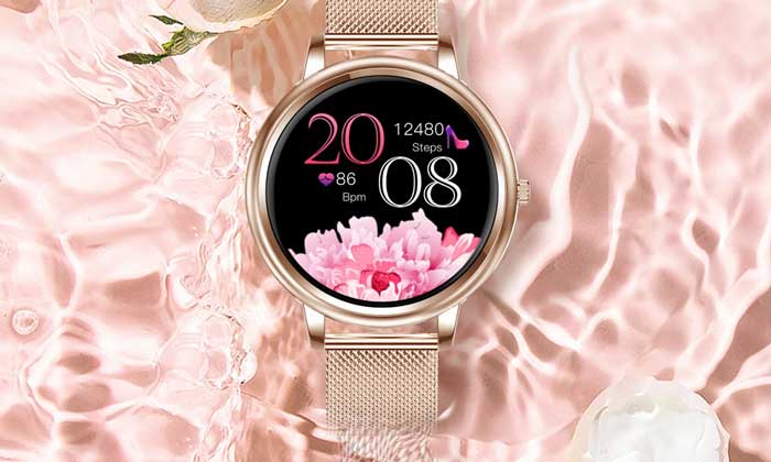 Gokoo MK20 Smartwatch - Elegant damwatch för kvinnor