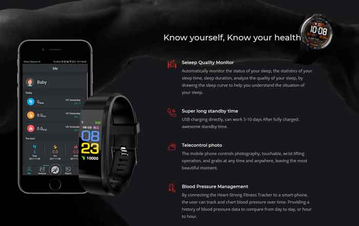 HeartStrong Fitness Tracker - Första granskning av dess erbjudande