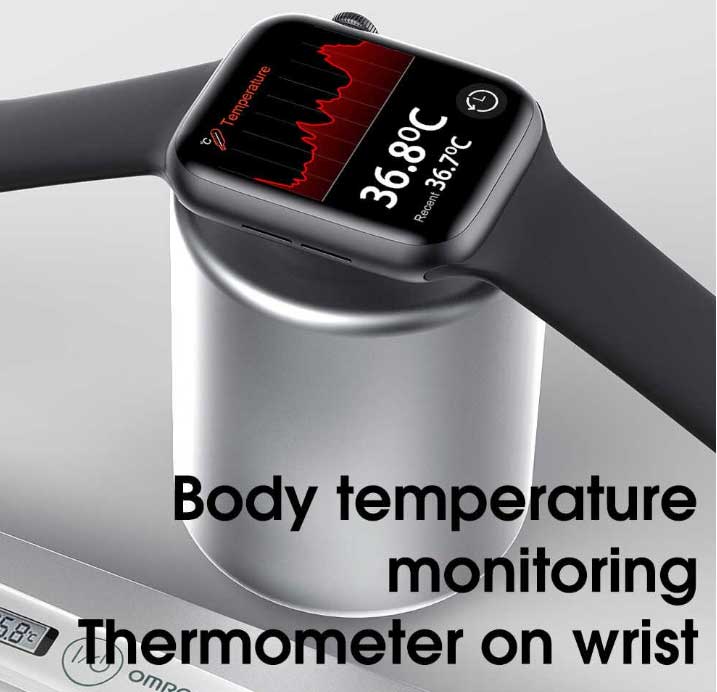 Termometer för IWO-W46-Smartwatch