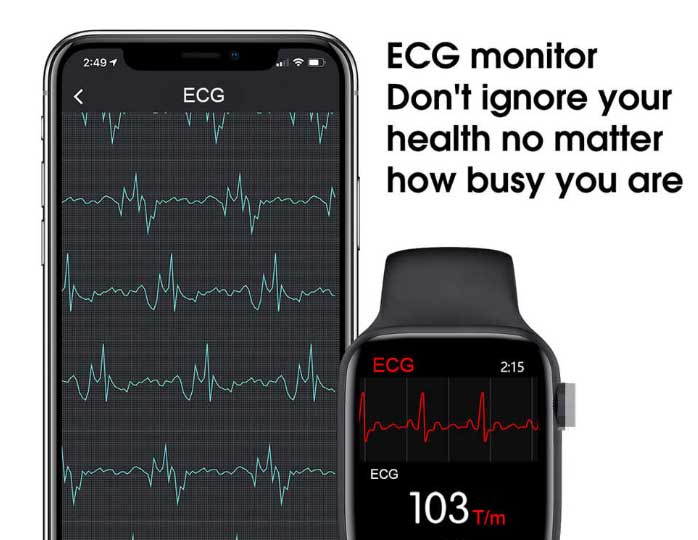 EKG-monitor-för-IWO-W46-smartwatch