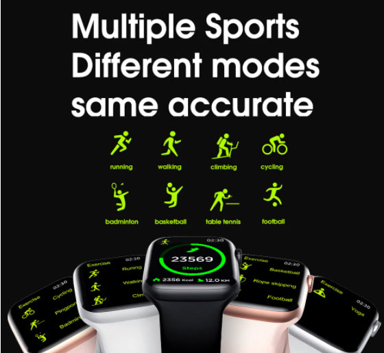 IWO-W56-Smartwatch-sportläge