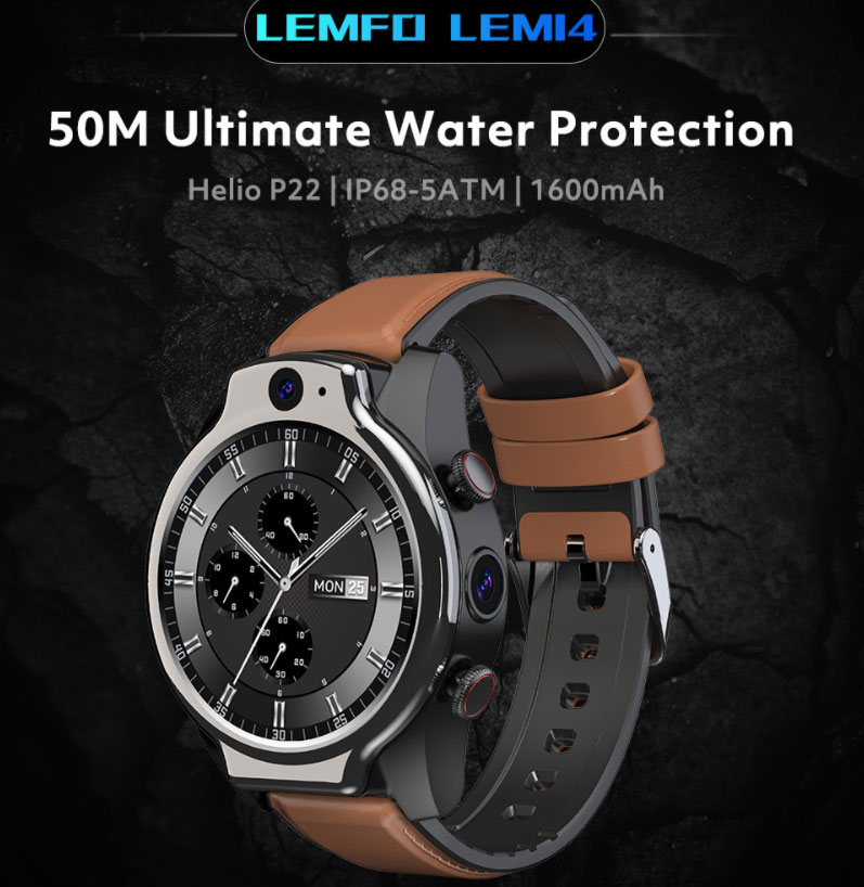 LEMFO LEM14 Smartwatch - Översikt av funktioner