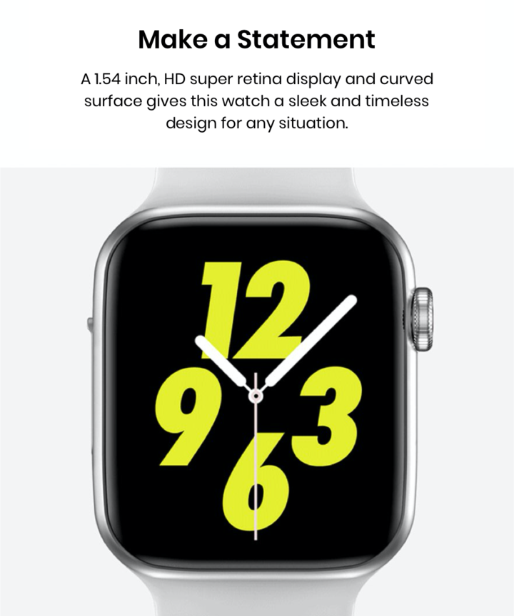 ModernMerch Smartwatch - Uppgraderad 2020-version - A Watch 5 Clone?
