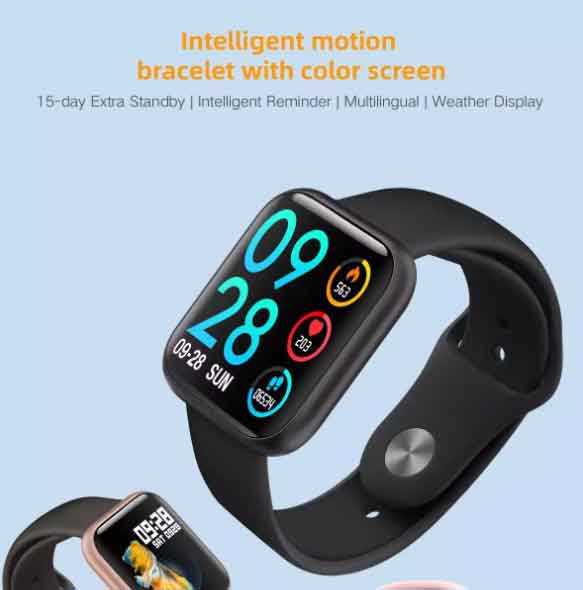 P80 Smartwatch - Sportig, elegant bärbar i en budget