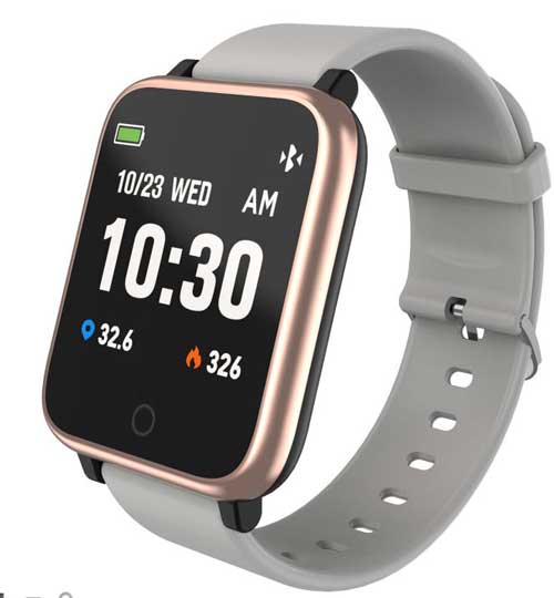 Q7 Blush Smartwatch - Granskning av funktioner