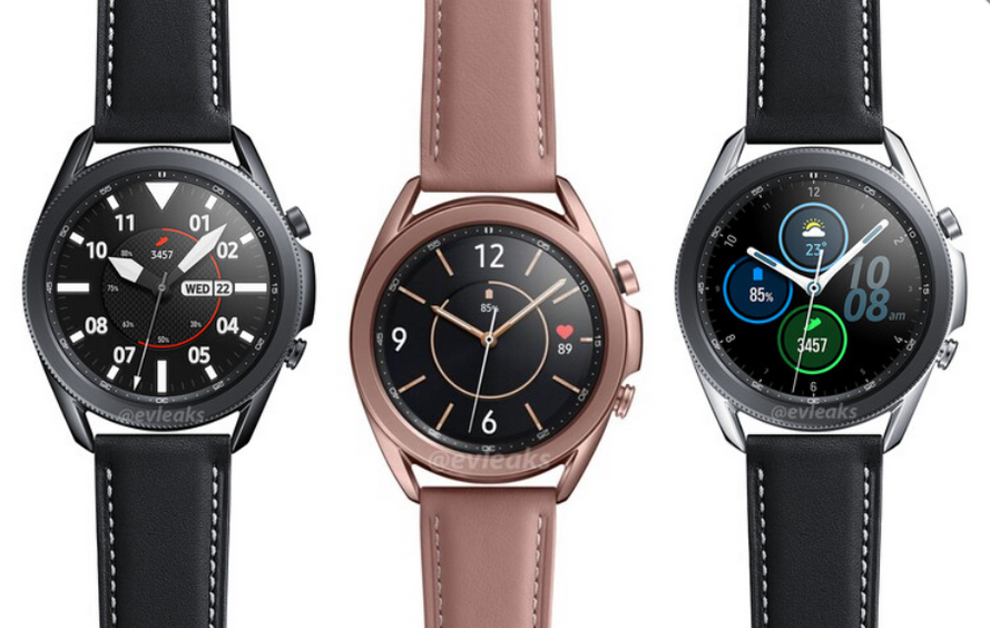 Samsung Galaxy Watch 3 kommer att finnas i titan, brons och guldfärger