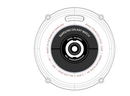 Samsung Galaxy Watch FCC-registrering