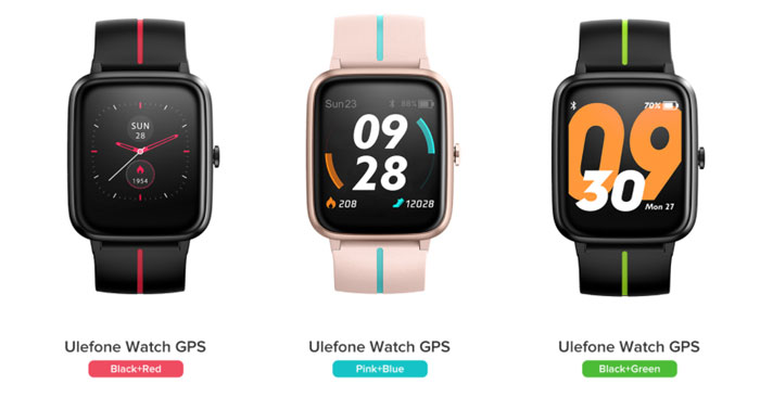 Ulefone-Watch-färger