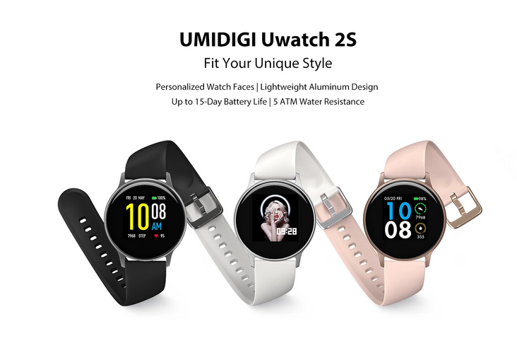 Umidigi Uwatch 2S - Ett smartur med elektronisk kompass