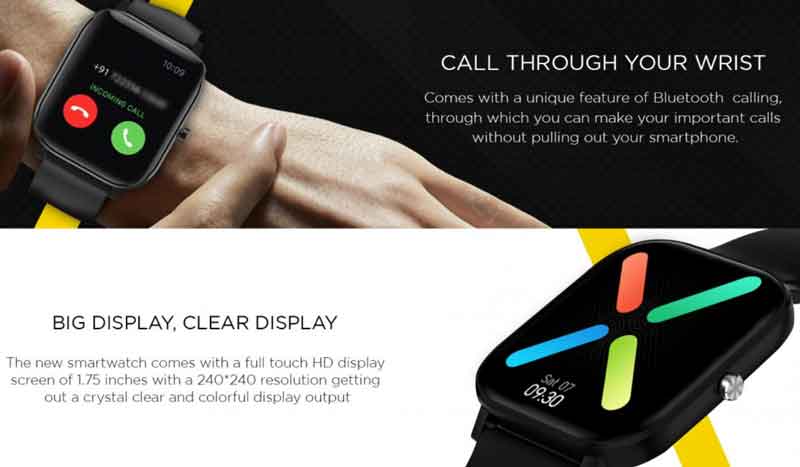 Urban Lyf Smartwatch - Granskning av funktioner, utrustad med Bluetooth-samtal