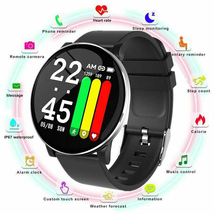 WearFit-smartwatch-W8-funktioner