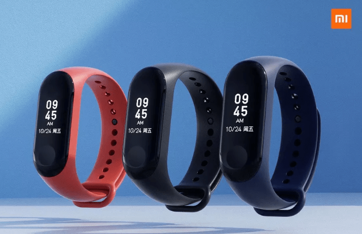 Xiaomi Mi Band 3, följt av Xiaomi Mi Band 4