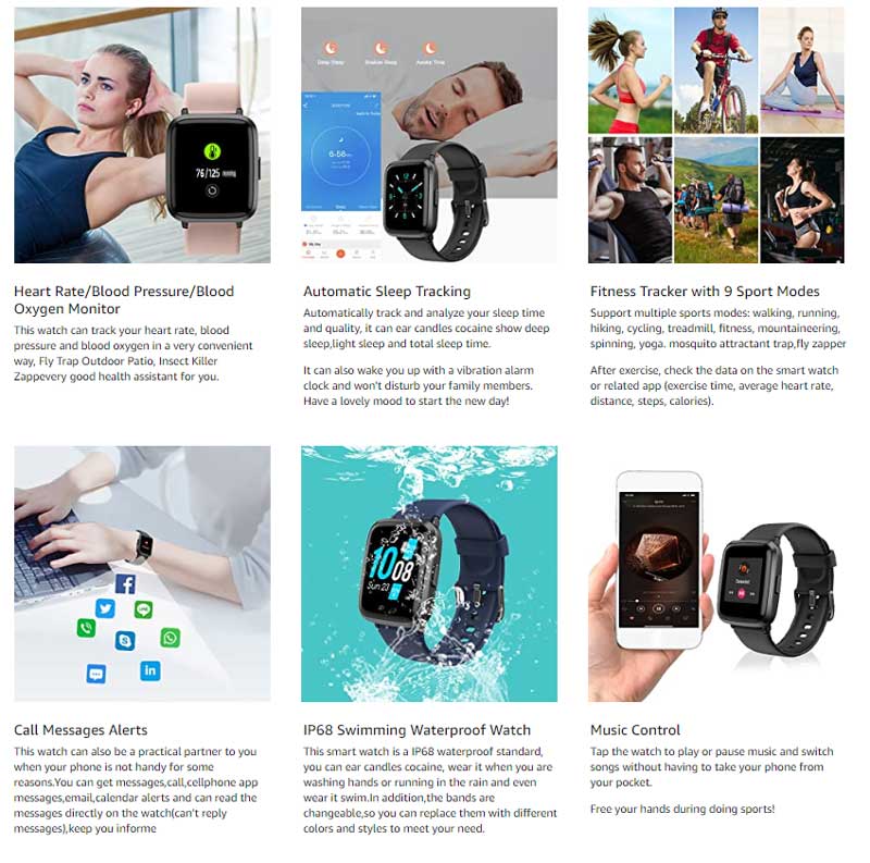 Yamay Smart Watch 2020-version