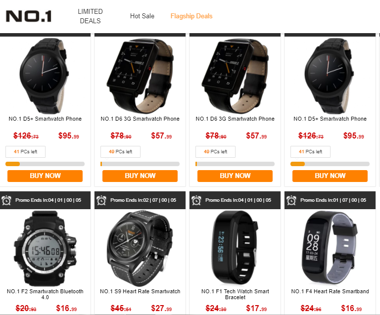 No.1 Black Friday erbjudanden på sin Smartwatch Collection