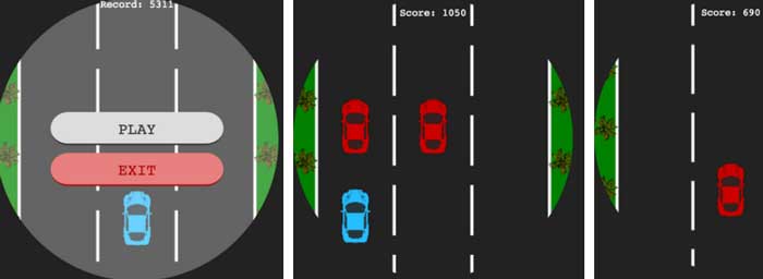 Busy Road-app för Galaxy Watch Active 2