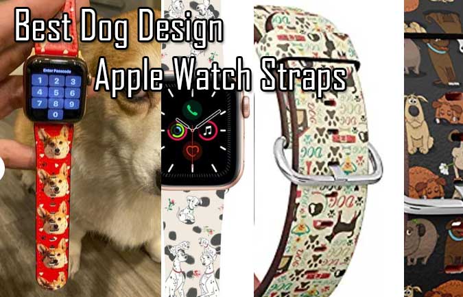 Bästa hunddesignrem för Apple Watch (2021 uppdaterad)