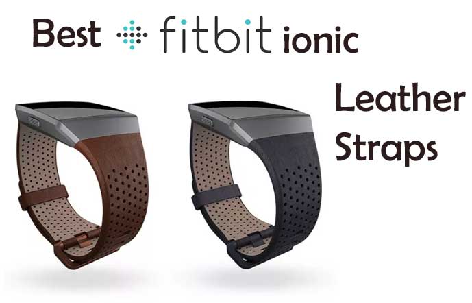 Bästa Fitbit Joniska läderrem som ser bra ut på din Smartwatch