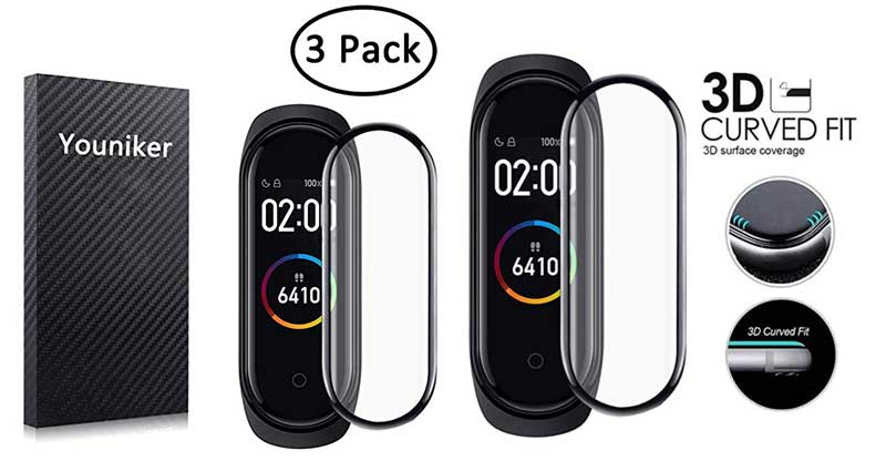 Skärmskydd för Mi band 4