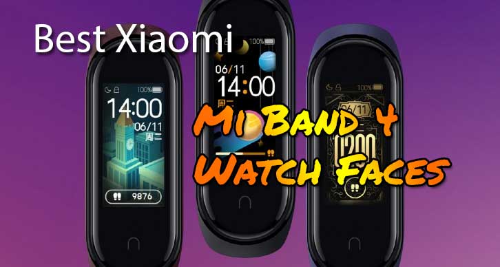 Bästa klockansikten för Xiaomi Mi Band 4