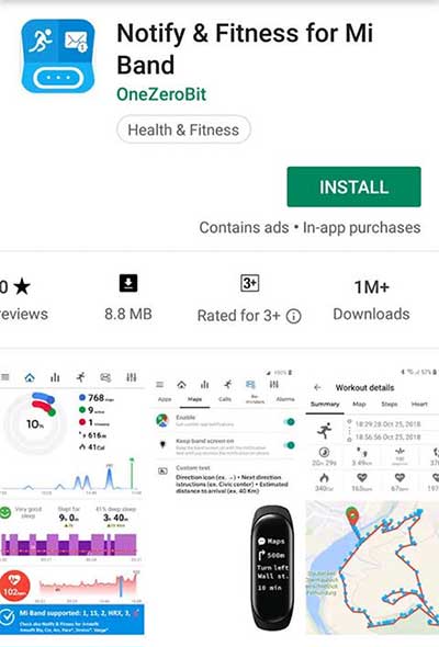 Ladda ner appar för Xiaomi Mi Band 4