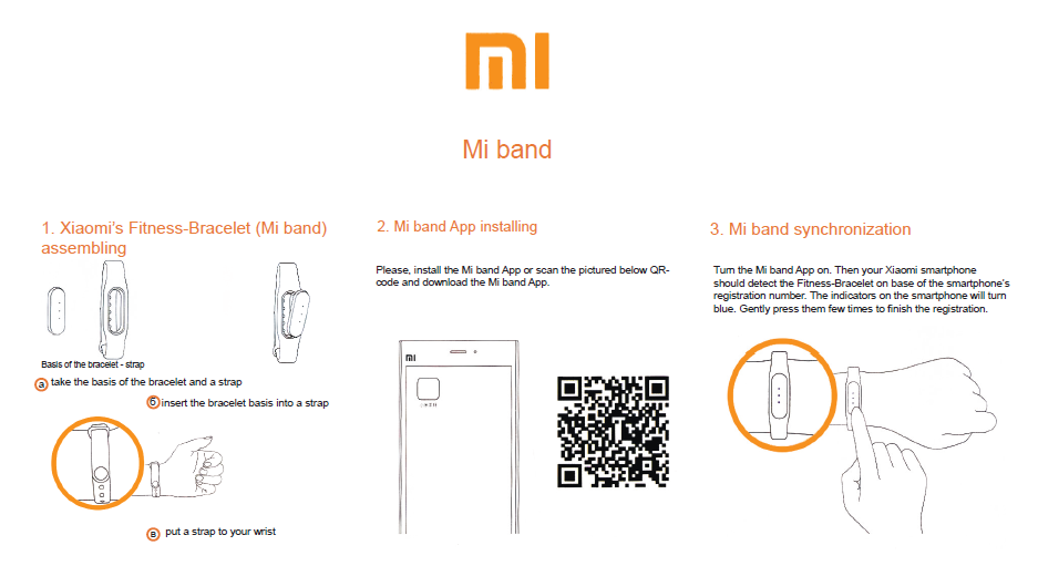 [Ladda ner] Xiaomi Mi Band 2 Användarmanual, tips och tricks