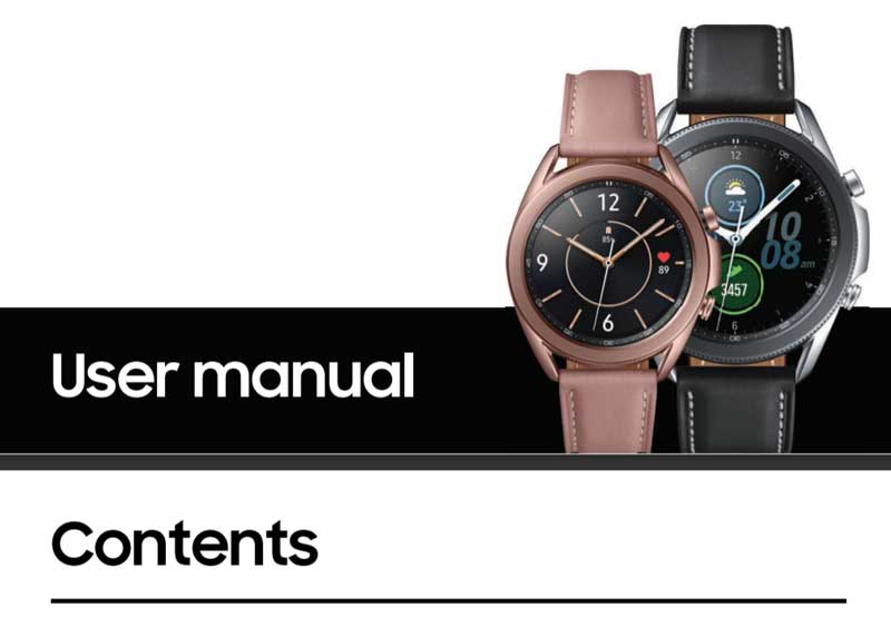 [PDF] Samsung Galaxy Watch 3 Användarmanual - Ladda ner