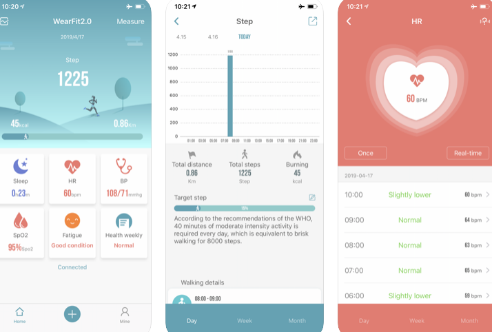 WearFit 2.0-appen .APK-nedladdning för Android- och iOS-länkar