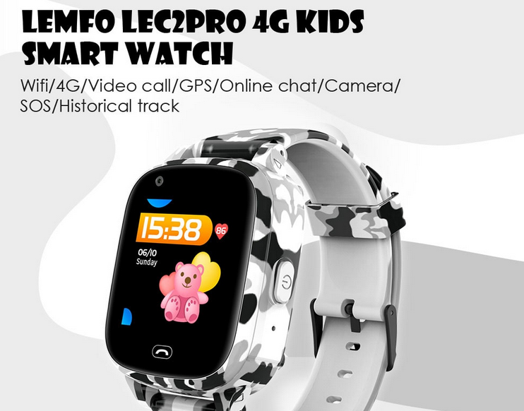 LEMFO LEC2 Pro Smartwatch för barn - Granskning av funktioner