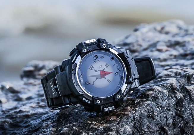 No.1 F7 - Robust utomhus GPS vattentät smartwatch