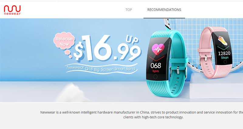 10% RABATT för Newwear Smartwatch