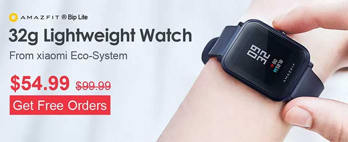 Amazfit BIP Lite-funktioner och specifikationer + kupongkod