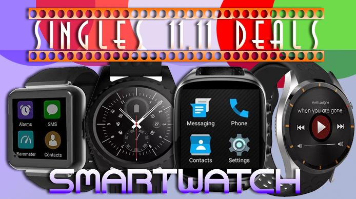Gearbest.com Smartwatch Double 11.11 ERBJUDANDEN 2016