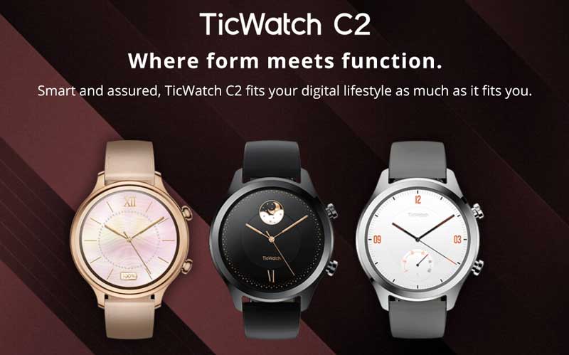 TicWatch C2 Smartwatch - kupongkod